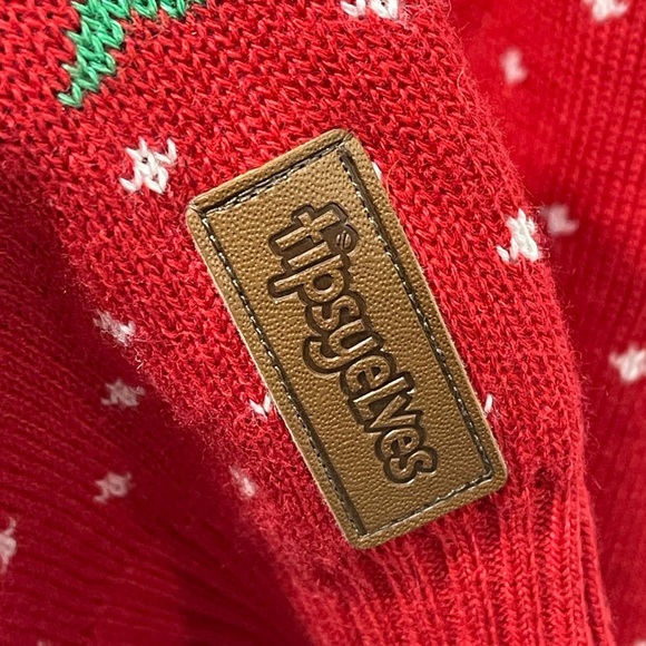 Tipsy Elves Christmas Climax Humping Reindeer Faire Isle Ugly Christmas Sweater - Picture 4 of 7